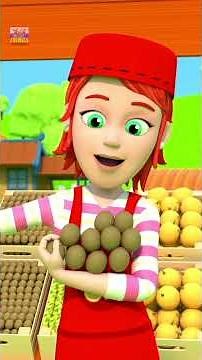 Песня про фрукты ABC #shorts #farmees #abcfruitssong #song #educationalvideo