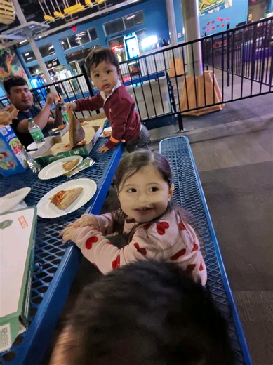 The weekend is not over yet guys! I took a little break from doing #Police homework to celebrate my friend's daughter's birthday! Happy Birthday to Mailin! Thank you to the Murillo family for inviting us to #McAllen ! Lots of fun for everyone here although it was kinda expensive imo lol It was nice to do a little #cardio outside of #running around the city or a park! I think I had more fun than my kids!