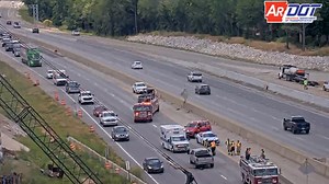 Southbound traffic on I-49 in Washington County impacted by single-vehicle crash