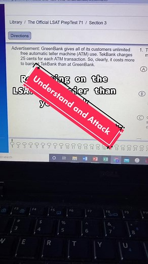 Understand and Attack! #LSAT #lsatprep #lsatstudytips #SimplifyLSAT #lsatstudy #lsatstudying #lsattips