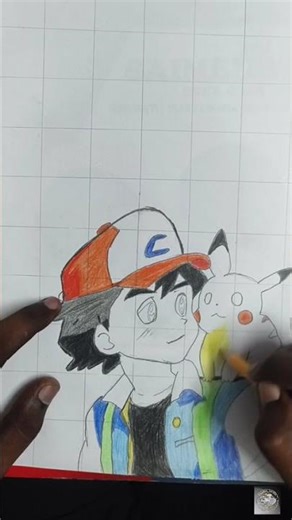 How to draw Easy Pikachu Pencil Drawing Part 2 | Satisfying Sketch #shorts #pencilart