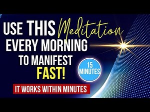 Morning Programming Meditation To Manifest on Autopilot | USE THIS WHILE YOU GET READY