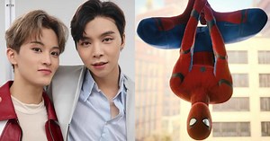 NCT's Johnny And Mark Go To Yoga And Have The Time Of Their Lives Being Spidermen