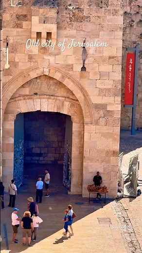Jaffa Gate,Exploring Jerusalem from a different perspective on the Ramparts Walk #Israel #holyland