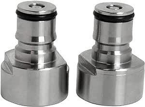 Kegco Coupler Adapters, Ball Lock, Stainless Steel