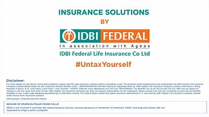 Protect your family’s future by investing in IDBI Federal’s Insurance Solutions. You can also save tax by getting tax benefits# u/s 80C & 10(10D). #UntaxYourself Know more: https://bit.ly/2wwzSGP | Ageas Federal Life Insurance