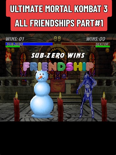 Mortal Kombat 3 Friendships - Part 1