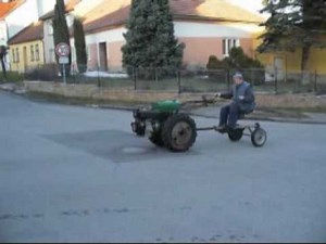 Pf 62 s pomocným vozíkem