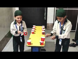 "Epic Cup Stacking Challenge: Boosting Fine Motor Skills with Toothpicks!"