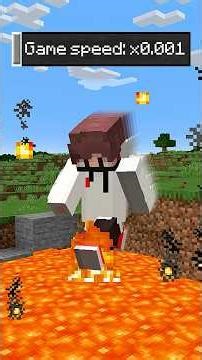 MINECRAFT pero en CÁMARA LENTA #minecraft #clip #aquino