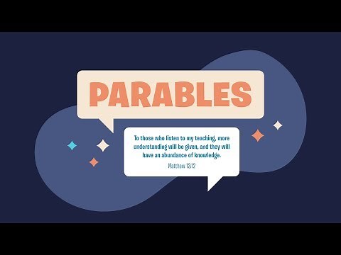 Parables 2019 | Early Childhood Lesson 5