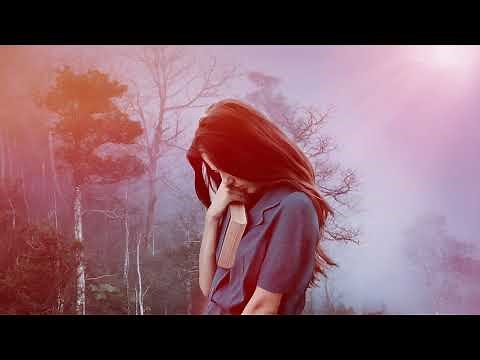 A Sad Girl Depressed Crying Tension | No Copyright Video | Animation background effects Light Leak