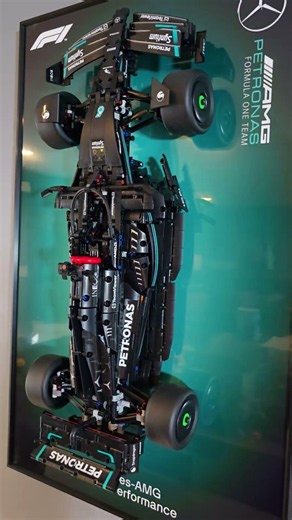 Lego F1 Technic | F1 Wall mounted brick sets #fyp #mancave #fun #lego #f1