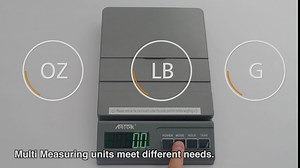 Acteck A-CE65 65LB Digital Shipping Postal Scale with AC Adapter, Gray