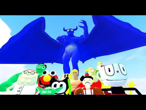 ALL NEW* HUGE SUPER *MEGA NEW UPDATE* OF THE 3D MEME SHOWCASE IN Garry's Mod (Armstrong, Hulk, Elmo)