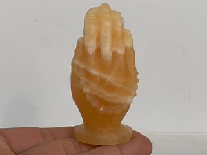 3.1"  Natural geode stone quartz,Crystal quartz,Hand,Skull,Crystal specimen,Crystal hand,Home decoration,Hand carving,Gift 1PC