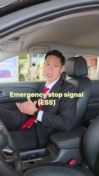 Emergency Stop Signal (ESS) system on Honda automobiles.