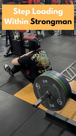 Step loading - Swiss bar The step loading protocol is one of my favourite protocols to use on a weak muscle group as a supplemental accessory Although it can be used on a main lift, I like it on supplemental accessories because it exposes the weak muscle group, in this case the triceps, to a lot of volume and eventually hitting a cheeky 5RM at the end of this protocol Are you even a strongman if the idea of quickly building to a 5RM attempt in your training doesn’t get your balls tingling a litt