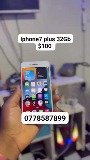 Iphone 7 plus 32Gb $100 0778587899 | Young Sam business