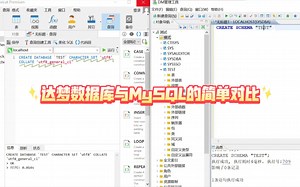 MySQL与达梦的简单对比-创建数据库与创建数据表