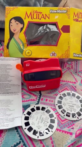 Disney Mulan View-master 3D Reel Set - Etsy