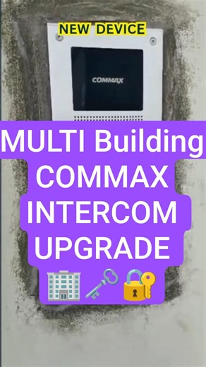 🏢COMMAX INTERCOM 🔐🗝️🚪#bahraincctv #bahrain ‪@raadkotechnologies‬