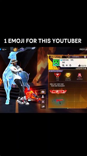 Rofani FX on Instagram: "Define in 1 Emoji 🗿 @rofaniff_ #freefire #reels #gaming #rofani"