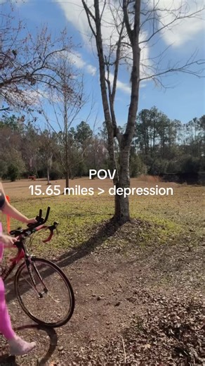 Decided to make my legs hurt so I couldn’t feel my heart hurt. #moveyourbody #depression #exercise #cycling