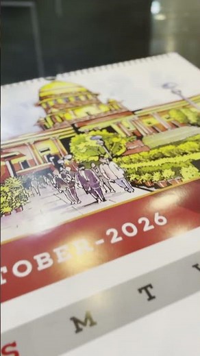 📅 2026 Indian Courts Wall Calendar by EBC | Premium Art & Indian Holidays Highlighted