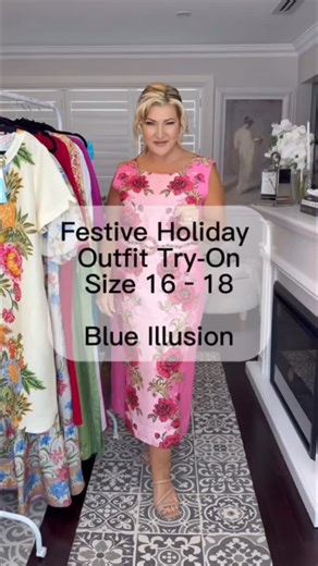 REGINA BARNES on Instagram: "Use discount code REG40 for $40 off @blue.illusion |AD| Minimum spend $150. Valid until 1/1/26. See T&Cs below. Which outfit is your favourite — 1 to 8? 💙 Comment below and let me know 🙏 Want the LINK? Comment “BL” and I’ll send it straight to you 👌 Garments & Accessories in order of appearance: OUTFIT 1 Linen Dress – Sunset Glow Print (Size 3XL) Accessories: Beaded Circle Earrings – Pink, Summer Stretchy Bracelet – Pink OUTFIT 2 Tiered Wrap Dress – Paradise Print