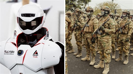 ¿Cómo es el 'Terminator' Chino? Características del Robot con IA Capaz de Imitar a un Soldado | N