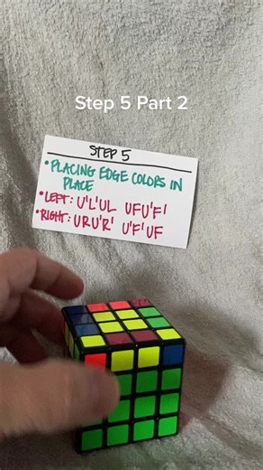 Step 5 Part 2 #fyp #foryou #foryoupage #rubiks #rubikscubemagic