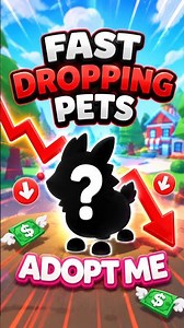 ADOPT ME: Fast Dropping Pets #roblox #adoptme #adoptmetrades #adoptmeroblox #adoptmepets