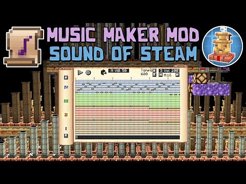 How I combined Create: Sound of Steam with the Music Maker Mod