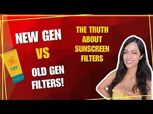 🌞NEW VS OLD GEN UV FILTERS! Are chemical sunscreens dangerous?! Nonsponsored and detailed!