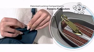 Travelon: Essentials - Anti-Theft - Compact Crossbody Bag - Peacock