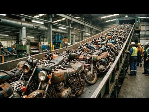 How Industrial Factories Recycle and Manufacture Products