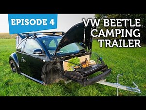 Converting a VW Beetle into a camping trailer