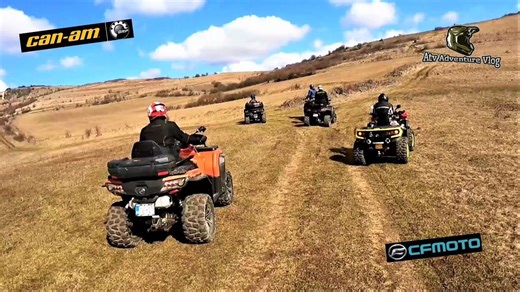 Can-Am Outlander vs CFMoto CForce – Epic Hill ATV Challenge!