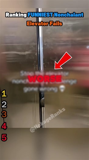 Ranking Most Awkward Elevator Moments Nobody Reacted To #shorts #funny