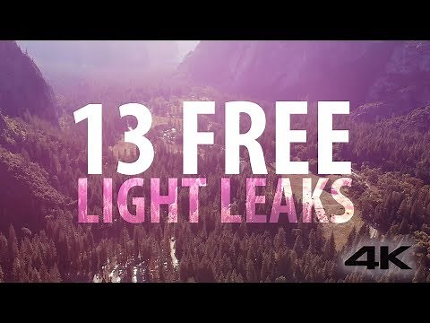 Premiere Pro: Custom Light Leaks + 13 FREE 4K Light Leaks!
