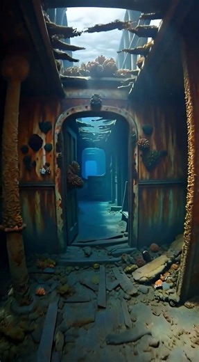 Deep-Sea Exploration: Inside a Sunken Shipwreck