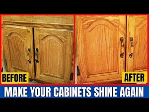 How to Make Old Wood Cabinets Look New Without Sanding