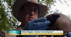 Talking with actor Rob Riggle about his new mystery series on Coast Live