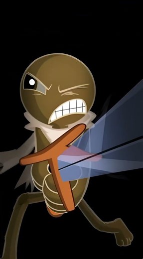 I'LL CUT YOU IN HALF !!!!! #stickman #slush invaders