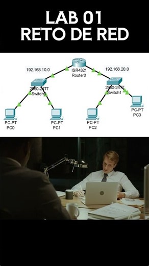 Can you connect these 2 LANs in Packet Tracer? | LAB 01 #packettracer #ccna #networking
