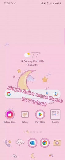 Sailor Moon Phone Theme Transformation | Pink Aesthetic