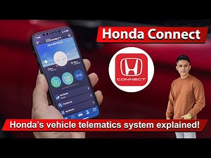 Honda Connect vehicle telematics system explained