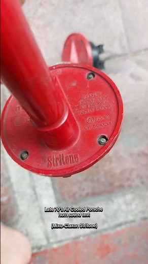 Mixo-Claxon Stritone horns from 70's Porsche Models | Sound test on my Ford Focus TDCI