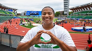 Record-setting Duck Jaida Ross leads Oregon into NCAA Outdoor Track & Field Championships
